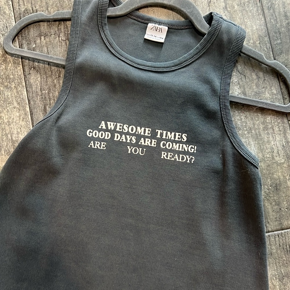 Zara tank dress